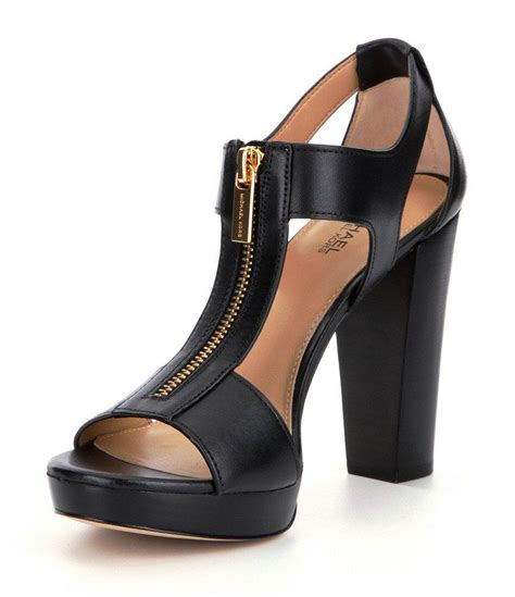 berkley michael kors shoes|berkley leather block heel sandal.